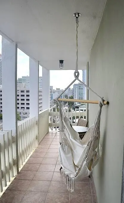 Condado Oasis On Ashford Ave: Oceanview And Pool Apartment San Juan